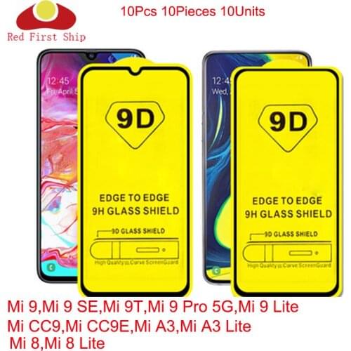 Red First Ship Screen Protectors For Xiaomi Mi CC9 Pro