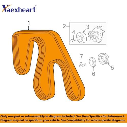 For Toyota OEM 2003-2009 Serpentine Drive Fan Belt 90916-02571 Factory Various Model