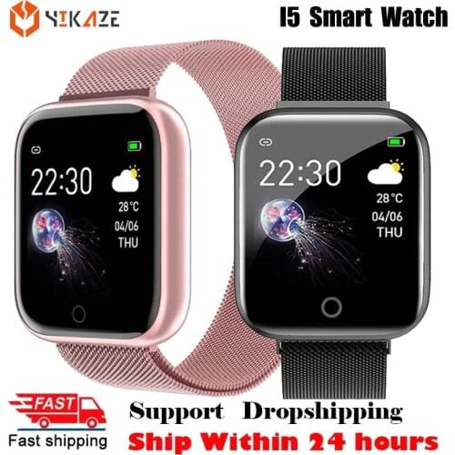 Bluetooth Smart Watch Sport Waterproof Heart Rate Blood Pressure Monitor Men Women Kids Smartwatch For Android IOS PK IWO P8 I5