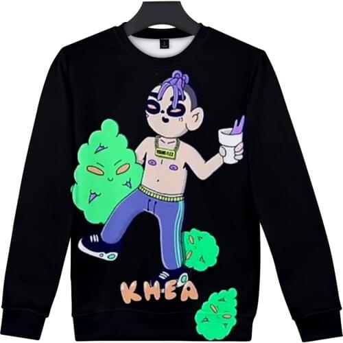 Khea 3D Print autumn winter Holiday passionate Men/Women casual Streetwear Kawaii Style Round collar fleece