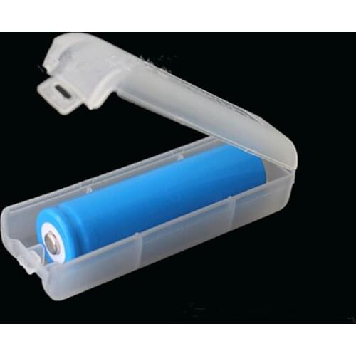 3Pcs Plastic 1x18650 Battery Box Organizer 18350 Battery Case Holder 17670 16340 Battery Storage Boxes