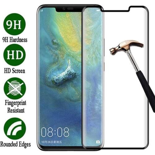3D Tempered Glass for Huawei Mate 20 Pro Screen Protector Full Cover Glass For Huawei Mate 20 Pro Mate 20 Lite Protective Film