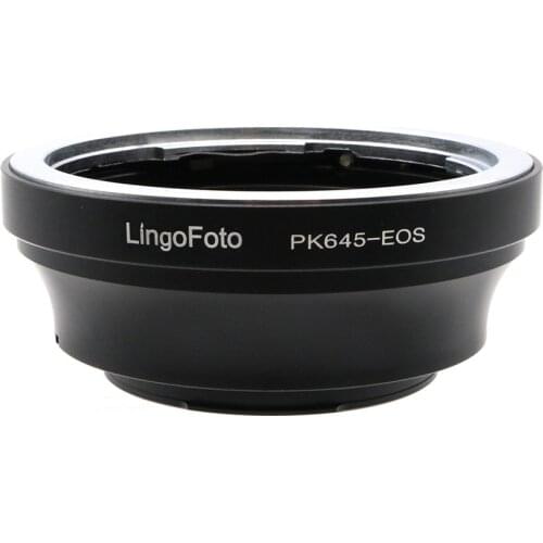 PK645-EOS Mount Adapter Ring for Pentax PK645 lenses to Canon EOS EF mount cameras