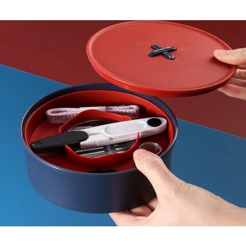 Household button sewing box suit Portable student dormitory sewing bag Multifunctional hand sewing tool