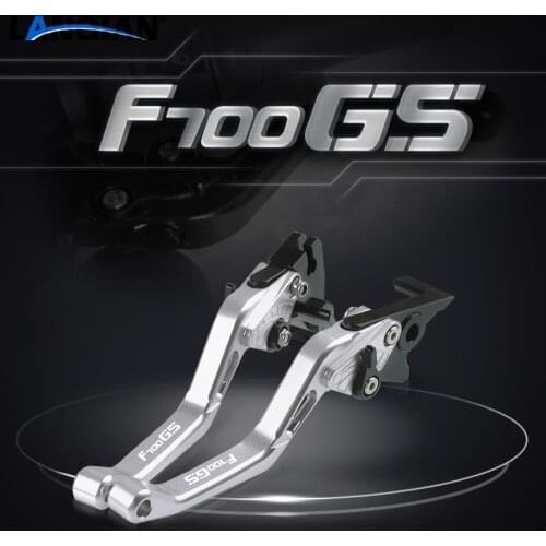For BMW F700GS Motorcycle Short Aluminum Adjustable Brake Clutch Levers F 700 GS F 700GS 2013 2014 2015 2016 2017 Accessories