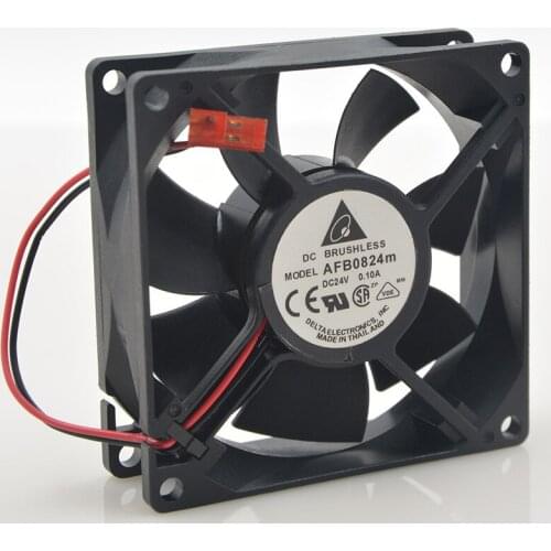 FOR Delta AFB0824M 8025 24V 0.10A 8CM Inverter Radiator cooling Fan