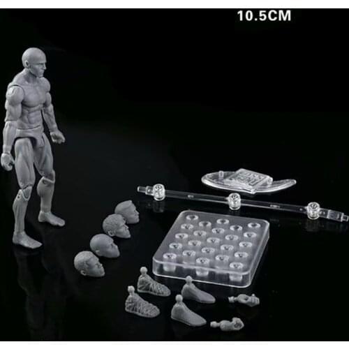 High Quality He She Movable Body Joint Action Figures Toys Painting Man Women Model Mannequin Art Sketch Draw Human Body Dolls