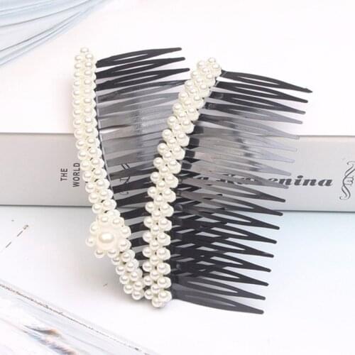 Resin Coil Hair Comb Hairdressing Styling Tool Wedding Hair Accessories Beauty Health Black Comb For Women Lady Girl
