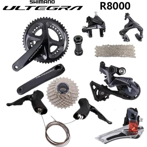 Shimano Ultegra R8000 road bike bicycle 11 22 speed grouspet update Ultegra 6800 group set 170/172.5/175mm 53-39T 50-34T 52-36T