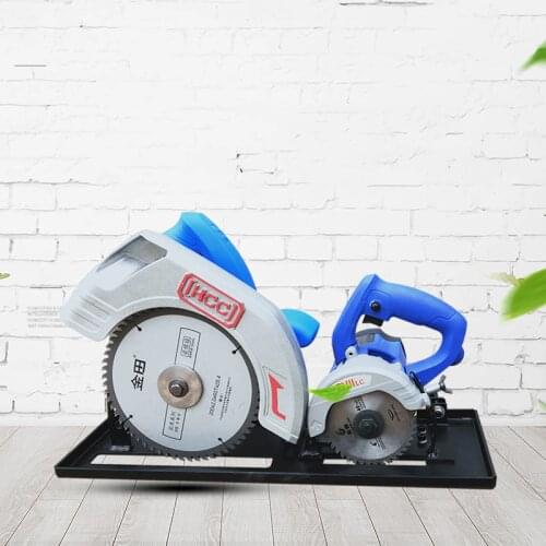 Mini 2 in 1 Precision Woodworking Table Saw with Main Saw and Engraved Saw Blade