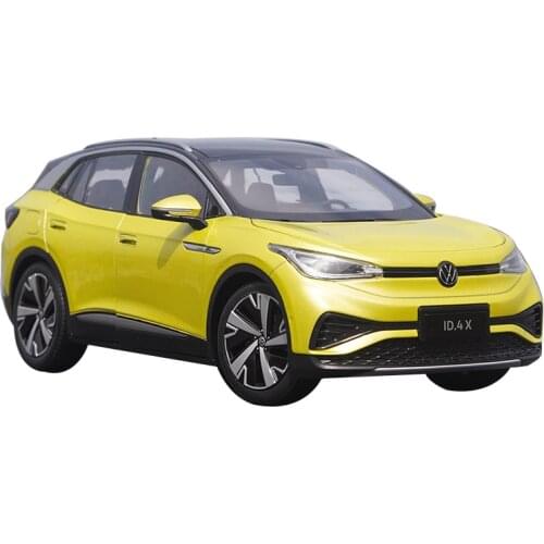 Original Aunthentic collectiable 1:18 SAIC Volkswagen ID.4X SUV ID4X diecast car model with light