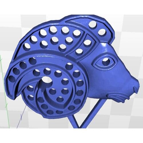 Sheep for cnc in STL file format 3d model relief