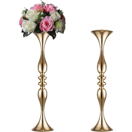 PEANDIM Metal Flower Vases