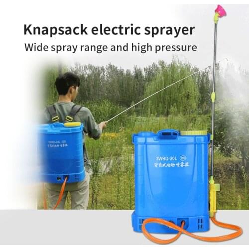 Rechargeable Agricultural Fight Drugs Machine Knapsack High-pressure Disinfection Pesticide Watering Electric Sprayer
