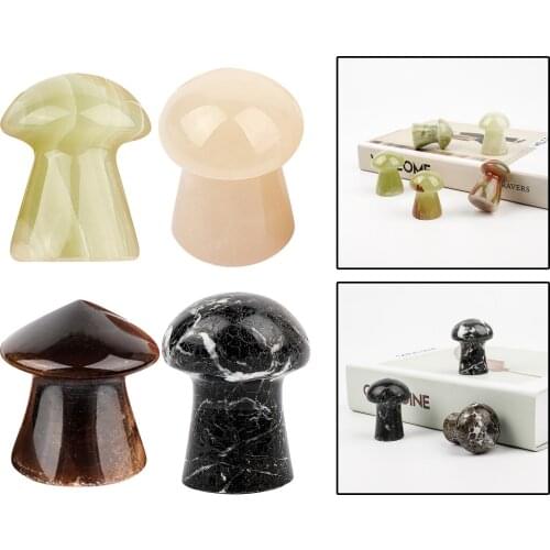 Garden Ornaments Mushrooms for Flowerpots Bonsai Landscape Patio Outdoor