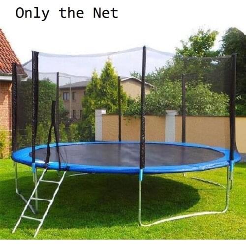 4-8ft Outdoor Trampoline Protective Net For Kid Children Anti-fall Polyethylene Trampoline Jump Pad Safety Net Protection Guard