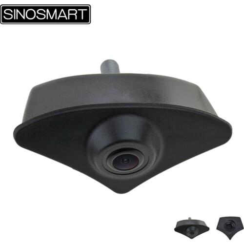 SINOSMART Hot Sale HD Car Front view Parking Logo Camera for Mazda 6/Atenza 2015/2016 Install in Car Emblem