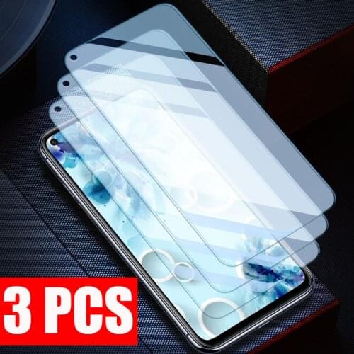 Y5P Y6P Y7P Y8P P SMART Z S Tempered Glass For Huawei P20 Pro P30 Lite P40 E 5G Y5 Y6 Y7 Y9 PRIME 2019 Screen Protector 3 Pcs