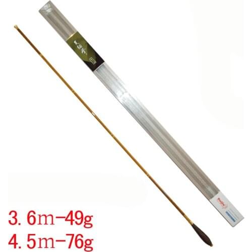 Japan High Carbon Ultra Light Fishing Pole Rod 3.6m 4.5m Telescopic River Fishing Rod Super Light Crucian Rod