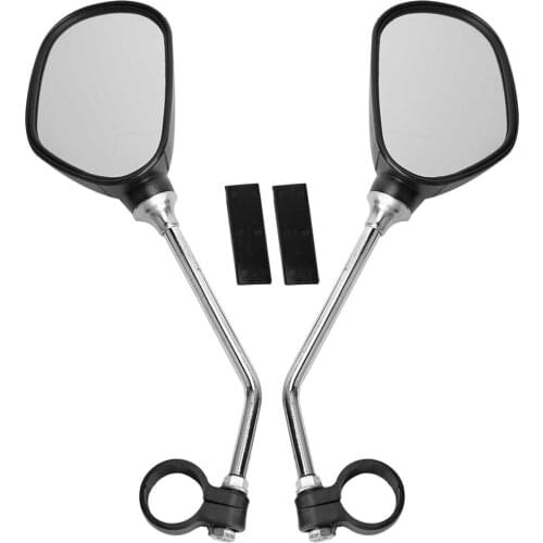 1 Pair Left & Right Bike Scooter Safety Rear View Rearview Mirror Bikes Handlebar Mirror Universal MTB Mountain Adjustable