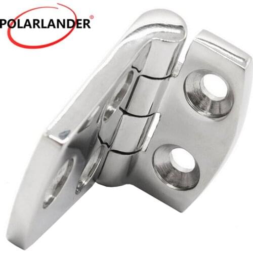 1 Piece Hardware for Boat Marine Short Side Door Stamp Hinge 361 Stainless Steel Five Holes