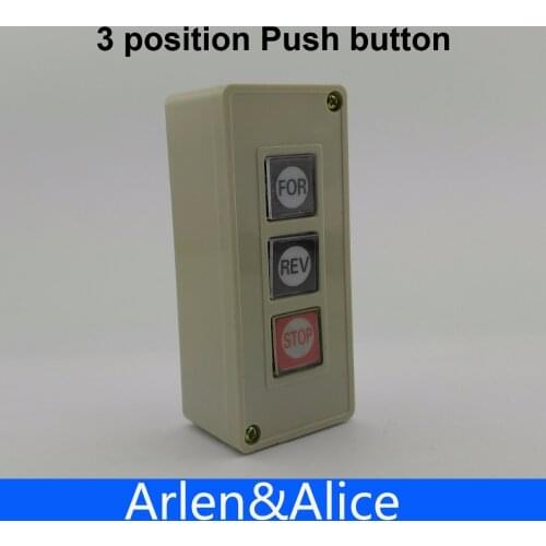 3 position push button switch Control button electric switch 3A 250VAC 600V MAX