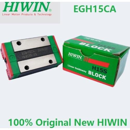 4pcs/lot 100% original HIWIN EGH15CA EGH15SA linear block for EGR15 linear guide for CNC router (only blocks)