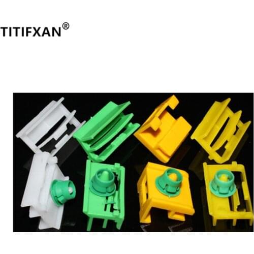 4PCS Car bottom side skirts surrounded by suite plastic fastener clamp for BMW 3 Series E46 318i 320 E90 E60 clip