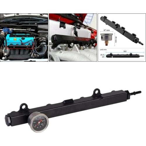 Billet Aluminum K Series Fuel Rail For Honda Civic and Acura Si Rsx K20 K24