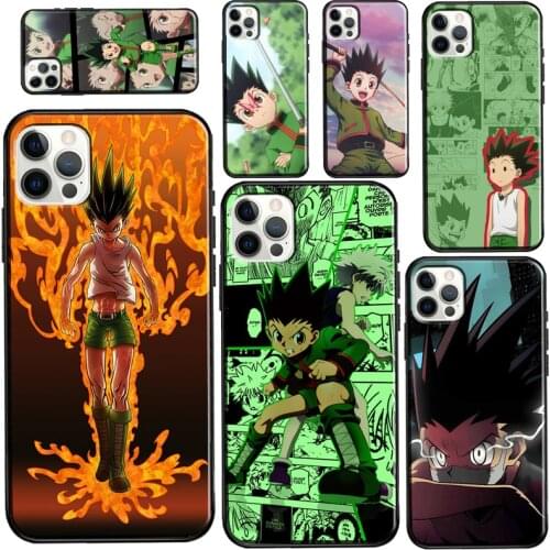 Freecss Gon Hunter x Hunter Anime Case For iPhone 12 Pro Max mini 6S 7 8 Plus SE 2020 Case For iPhone 11 Pro Max XS X XR