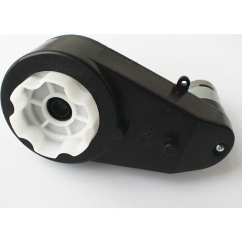 RS570 Children Electric Car Gearbox with Motor, 12V 6V Motor with Gear Box, Kids Ride On Car Baby Car Replacement Parts