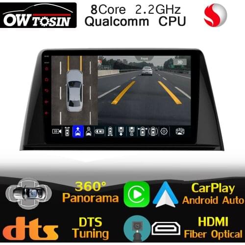 Qualcomm CPU For Peugeot 308 2016-2019 Android Car GPS Navigation CarPlay Auto Radio 360 Panoramic DTS HIFI DSP Head Unit WiFi