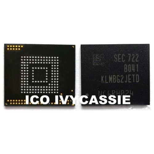 KLMBG2JETD-B041 eMMC 32GB NAND Flash Memory IC Chip Used 100% Tested Good