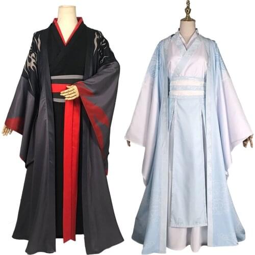 Wei Wuxian The Yiling Patriarch Cosplay Grandmaster of Demonic Cultivation Costume Wei Wuxian Wangji Mo Dao Zu Shi Costume