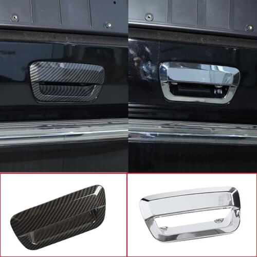 ABS Tailgate Rear Door Handle Cover Trim Fit for Jeep Grand Cherokee/Dodg Durango 2014-2021 Car Exterior Decotation Accessories