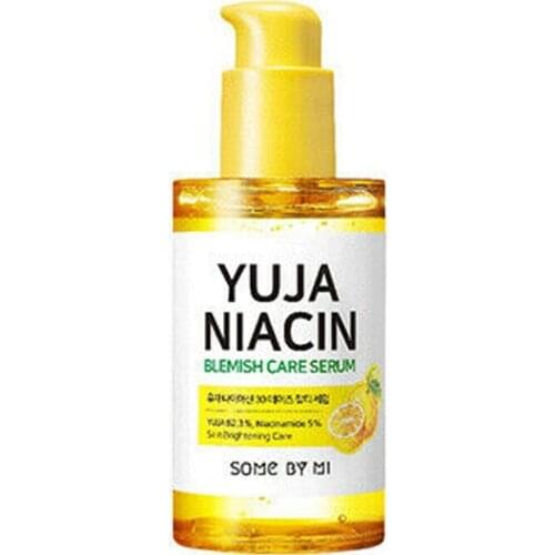 SOME BY MI Yuja Niacin Blemish Care Serum 50ml Nicotinamide Whitening Essence Powerful Freckle Cream Remove Melasma Acne Spots