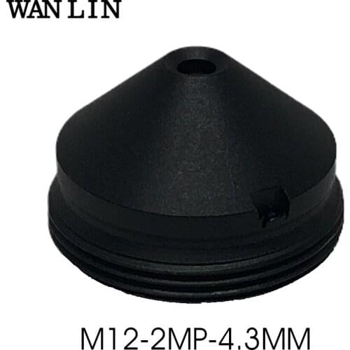 4.3mm Pinhole Lens 1/3" inch CCD/CMOS Black Color M12 Lens For CCTV Security Camera Module Board