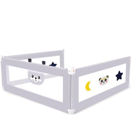 Baby playpen bed fence anti-fall protective railing for infants and children 1.8/2m bed vertical lift bed guardrail