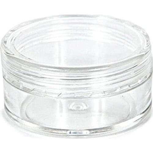 5g Small Empty Cosmetic Ointment bottle Portable Travel Bottling Plastic Cosmetics Jar Sample Lotion Face Cream Bottle