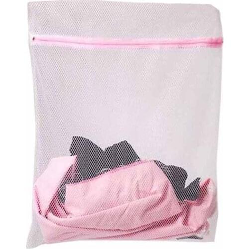 Zippered Mesh Storage Bags Organizer Container Foldable Laundry Bags Bra Socks Underwear Washing Machine Protection Bag