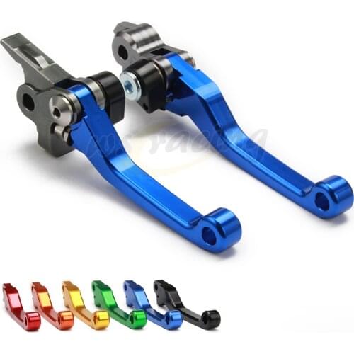 CNC Motorcycle Billet Foldable Pivot Clutch & Brake Lever For HUSQVARNA TC125 TC250 TE125 2014-2017 FC250 FC450 FC 250 2016-2017