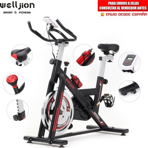 SPINNING / STATIC BIKE / GYM INDOOR / FLYWHEEL 10 KG / INERTIAL FORCE 30KG, SHIPPING FROM SPAIN