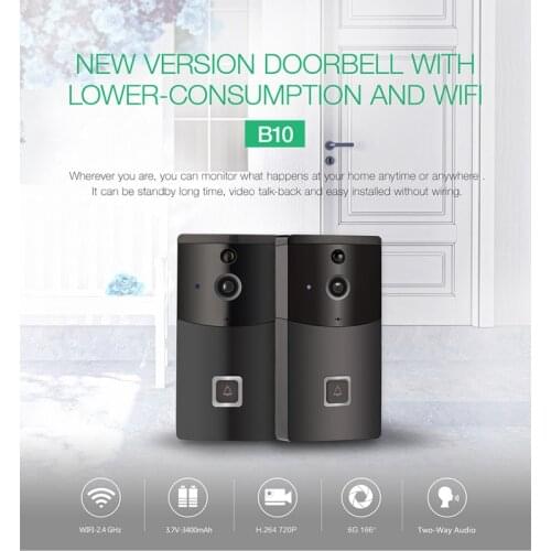 Smart Wireless Mobile APP Video Intercom Doorbell Camera Two Way Talk WIFI Video Call Low Power Consumption Video-eye Doorbell