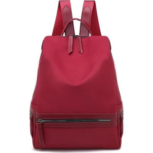 High Capacity Bagpack Shoulder Bag Brand Backpack Women Preppy College Student 2021 New Oxford Travel Bags