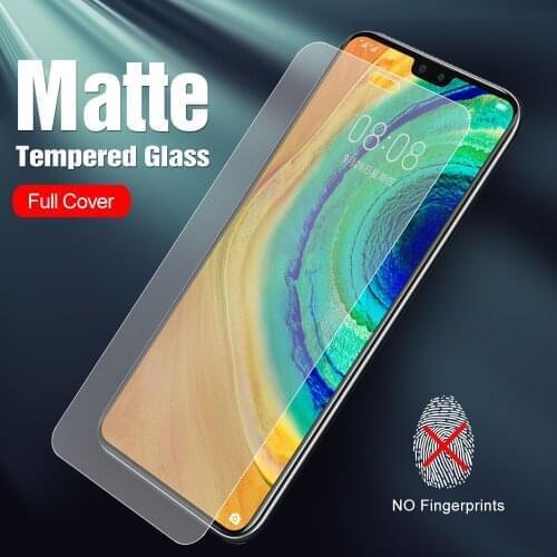 Safety Frost Glass For Huawei Mate 30 20 Lite 20Lite Matte Tremp Glass On Hauwei Mate30 Mate20Lite Screen Protector Cover Film