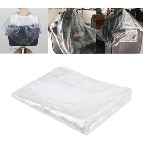 1000pcs Disposable Hair Cutting Cape Salon Gowns Unisex Barber Capes Cloth