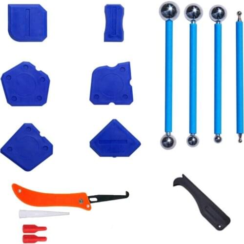16 Pieces of Caulking Artifact Tools Sealant Sink Joint for Kitchen and Bathroom