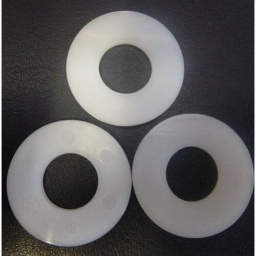 M20*36mm*3mm White Plastic Nylon Harden Insulation Flat Washer 100pcs/lot