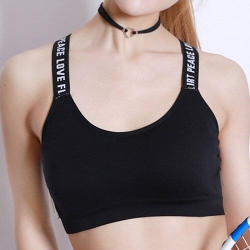 Yoga Bra Women Sport Top One Size Cotton Sports Bra Thin Wrap Chest Bra Cotton Breathable Underwear For Female Bras