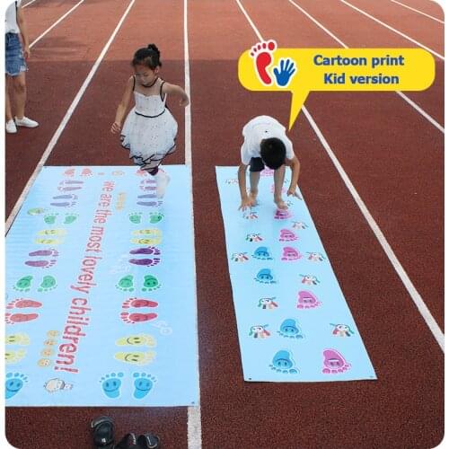 Kids Jumping Carpet Baby Jump Lattice Team Game Pad Early Childhood Fun Toys Child Adult Indoor Outdoor Sports Training Toys